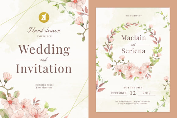 Elegant Magnolia Wedding Invitations for Your Special Day