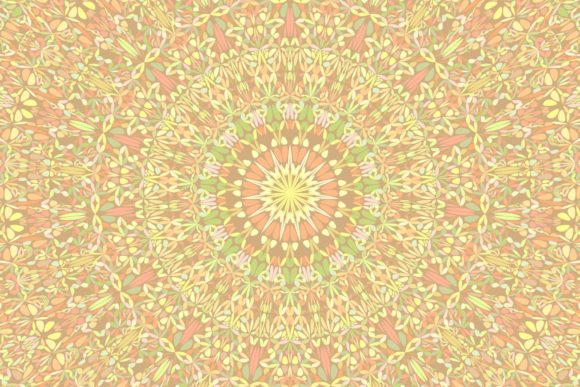 Exploring the Artistry and Versatility of Colorful Radial Flower Mandala Patterns