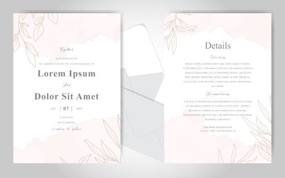 Hand Drawn Wedding Invitation Card Set: A Strategic and Creative Solution for Your Special Day