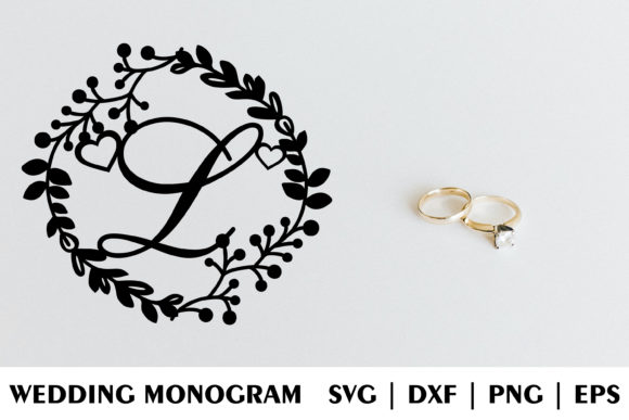 Letter L of Wedding Decorative Monogram: A Unique Touch for Your Special Day