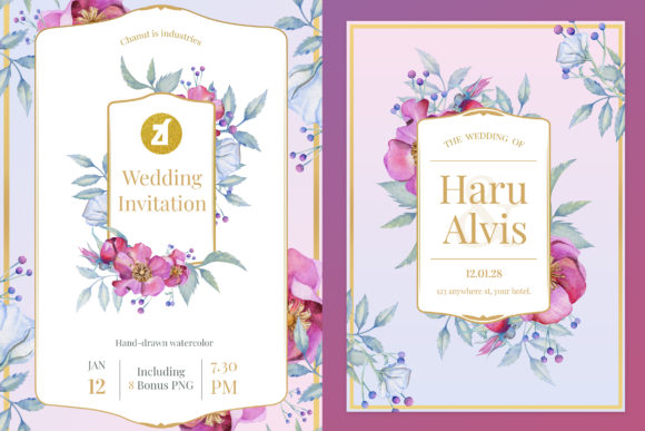 Prairie Rose Wedding Invitation Graphic: A Charming Choice for Your Special Day