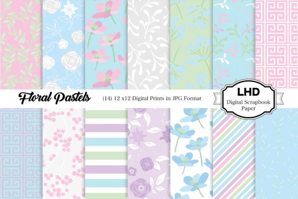 Spring Pastel Florals for Creative Projects