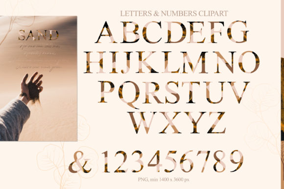 Watercolor Alphabet Numbers for Creative Projects